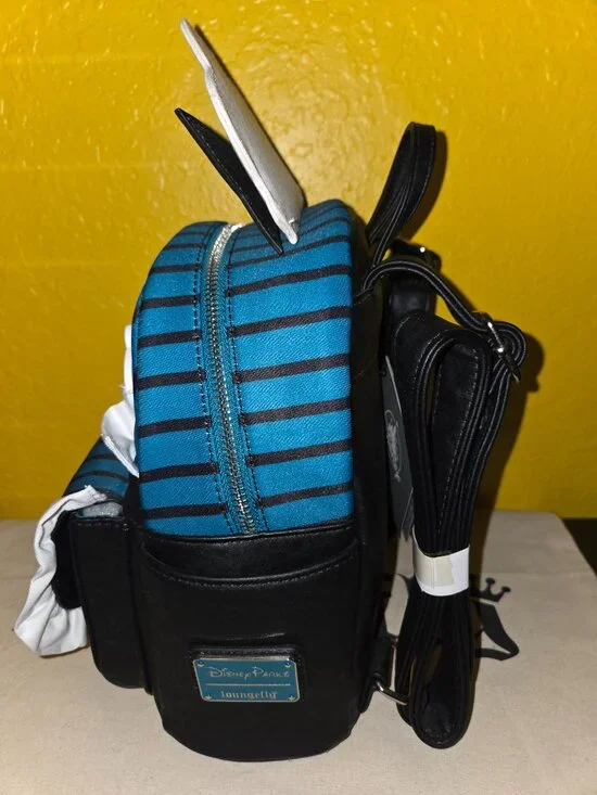 Loungefly Disney Haunted Mansion Ghost Host Mini Backpack - Picture 9 of 9